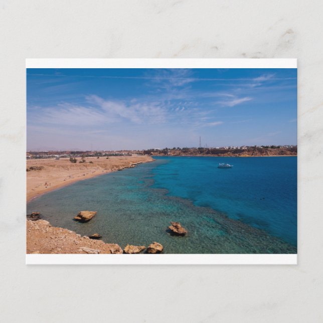 Greetings from the Red Sea, Sharm el Sheikh, Egypt Postcard (Front)