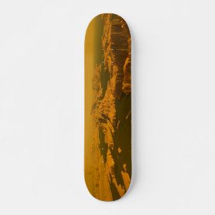 Greetings from Titan - Retro Skateboard