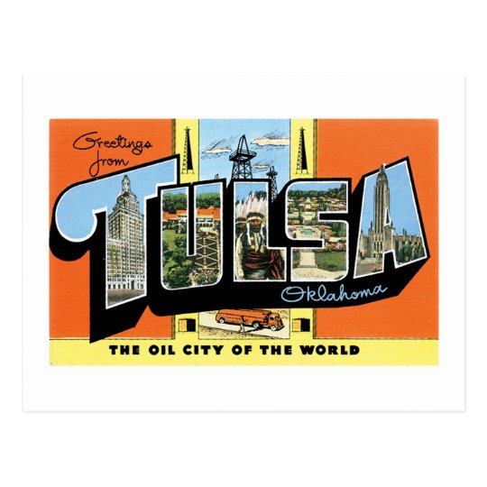 Greetings from Tulsa, Oklahoma Postcard