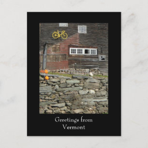 Greetings from Vermont Postcard
