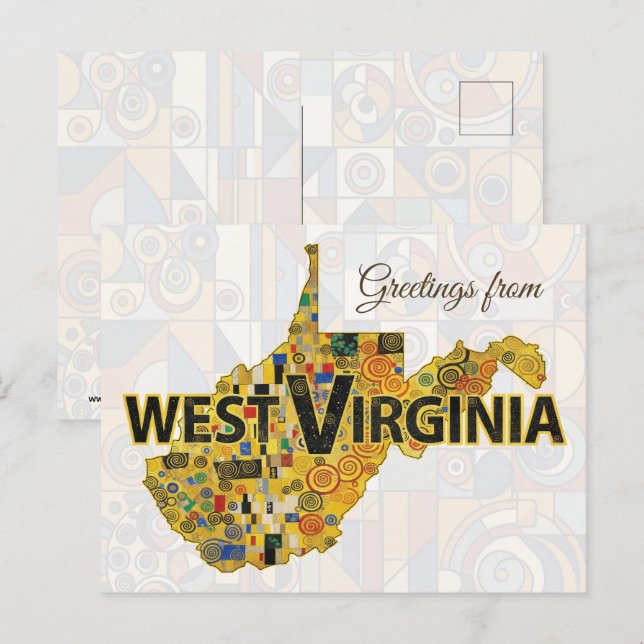 Greetings from West Virginia Postcard (Front/Back)