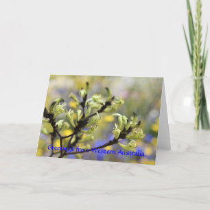 Greetings from Western Australia Card