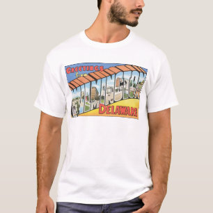 Greetings From Wilmington Delaware, Vintage T-Shirt