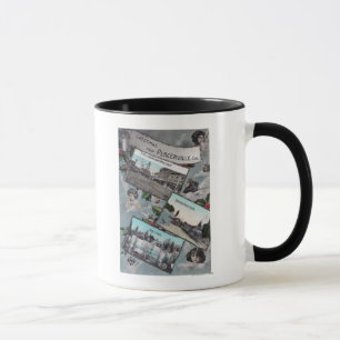 Greetings From with Scenic Views 2 Mug