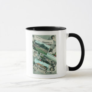 Greetings From with Scenic Views Mug