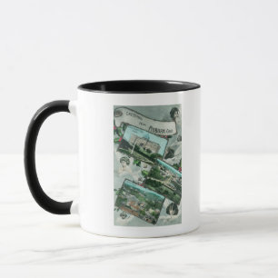 Greetings From with Scenic ViewsAuburn, CA Mug