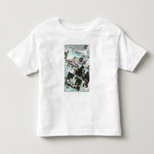 Greetings From with Scenic ViewsWoodland, CA Toddler T-shirt