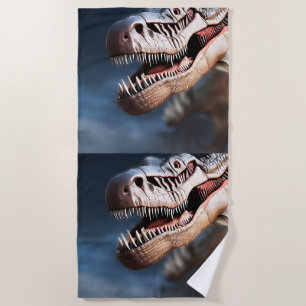 Greetings My Fellow T Rexs, Beach Towel