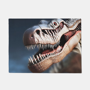 Greetings My Fellow T Rexs, Door Mat