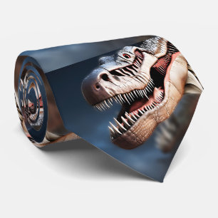 Greetings My Fellow T Rexs, Neck Tie