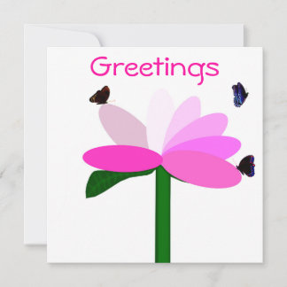 Greetings Notecard