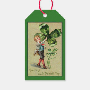 Greetings on St. Patrick's Day Gift Tags
