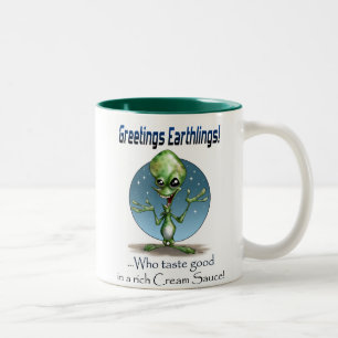 Greetings! Two-Tone Coffee Mug
