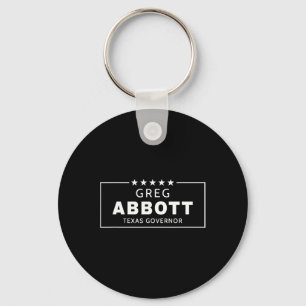 Greg Abbott Election Texas Governor Republican Red Keychain