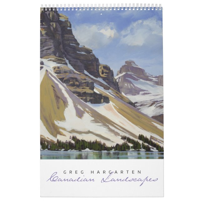 Greg Hargarten Canadian Landscapes Calendar (Cover)