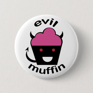 Greg the Evil Muffin 2 Inch Round Button