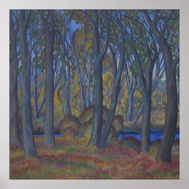 Gregor Perušek  (1887–1940), Landscape  Poster (Front)