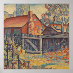 Gregor Perušek/ Garden Gate Poster