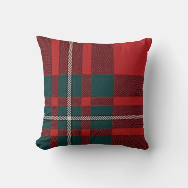 Gregor Plaid Tartan Coussin (Recto)