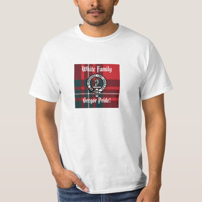 Gregor Pride! Family Name T-Shirt (Front)