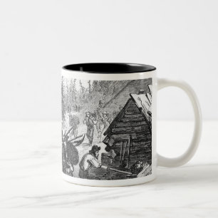 Gregory Gold Diggings, Colorado Two-Tone Coffee Mug