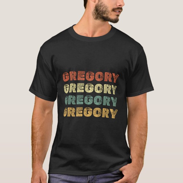 Gregory Personalized For Gregory T-Shirt (Front)