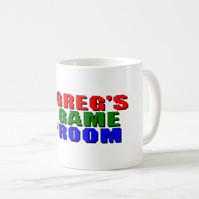 Greg's Game Room Logo Mug 11 oz (Front Right)