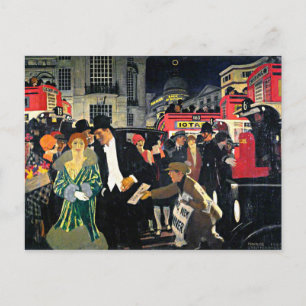 Greiffenhagen - London: Piccadilly Postcard