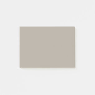 Greige Solid Colour Customize It Post-it Notes