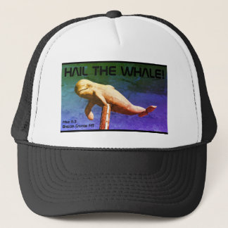 Grêlez le casquette de camionneur de baleine