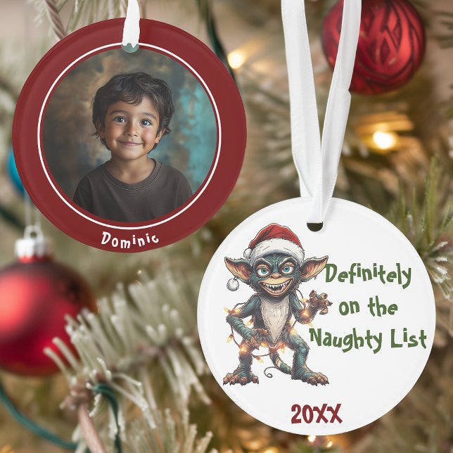 Gremlin Santa Negotiations Ornament (Creator Uploaded)