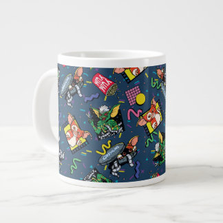 Gremlins™ 80's Retrowave Pattern Large Coffee Mug