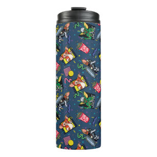 Gremlins™ 80's Retrowave Pattern Thermal Tumbler