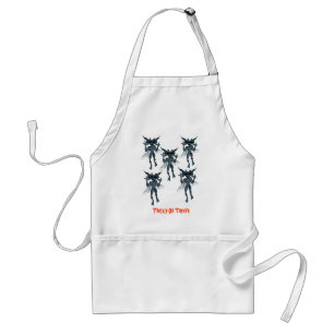 Gremlins Creature Gang Halloween Apron