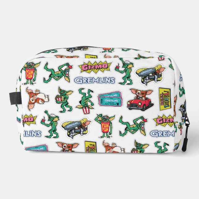 Gremlins™ Sticker Fun Pattern Dopp Kit (Front)