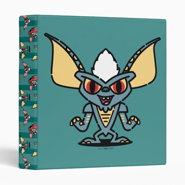 Gremlins | Stripe Cute Comic Character Binder (Front/Spine)