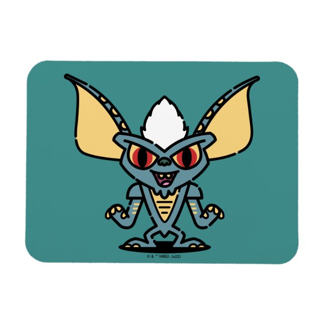 Gremlins | Stripe Cute Comic Character Magnet (Horizontal)