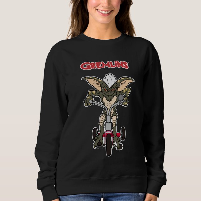 Gremlins | Stripe Riding Tricycle Sweatshirt (Front)