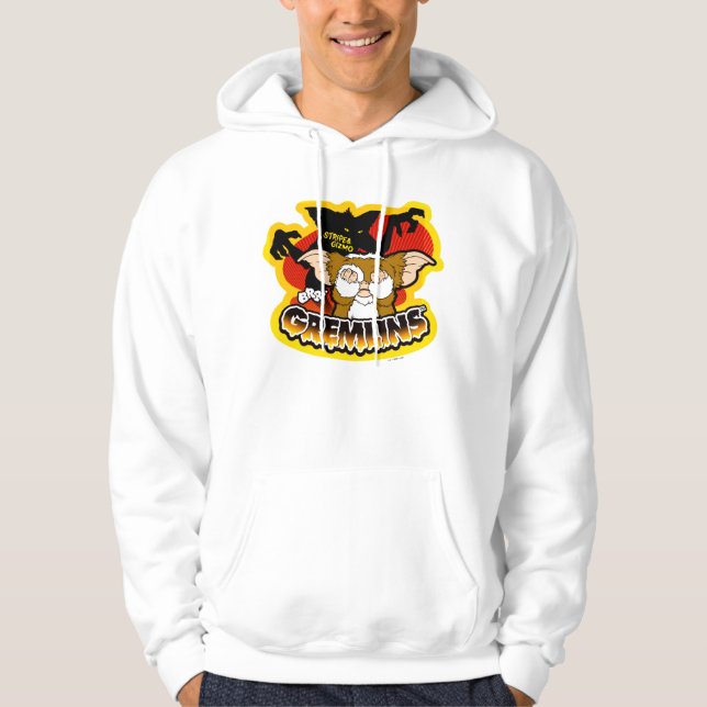 Gremlins | Stripe Scaring Gizmo Hoodie (Front)