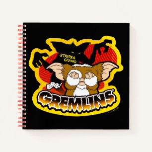 Gremlins   Stripe Scaring Gizmo Notebook