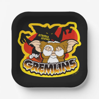 Gremlins | Stripe Scaring Gizmo Paper Plate