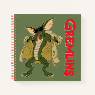 Gremlins   Stripe Trench Coat Flash Notebook