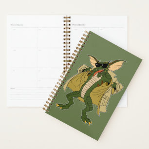 Gremlins Stripe Trench Coat Flash Planner