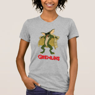 Gremlins   Stripe Trench Coat Flash T-Shirt