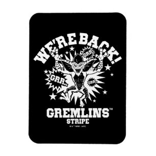 Gremlins   Stripe We're Back Magnet