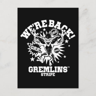 Gremlins   Stripe We're Back Postcard