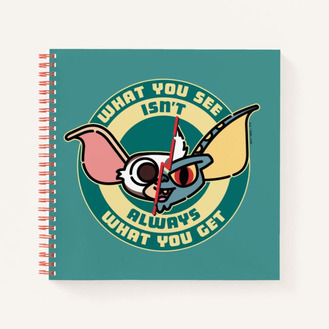 Gremlins | What You See Isn't Always What You Get Notebook (Front)