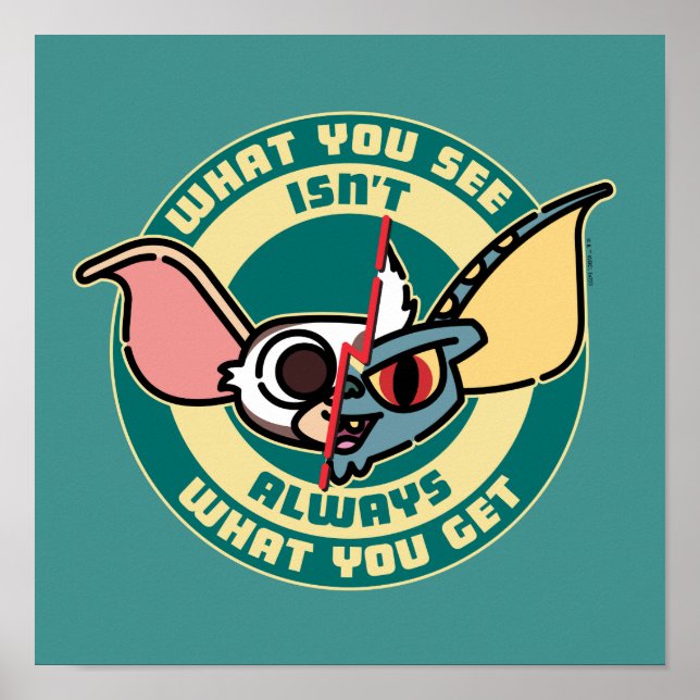 Gremlins | What You See Isn't Always What You Get Poster (Front)
