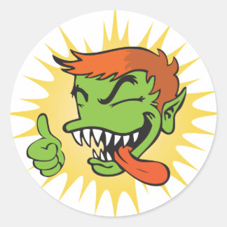 Gremmie Logo Sticker - White