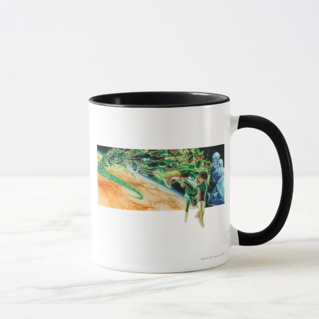 Gren Lanterns Flying in Space Mug (Right)
